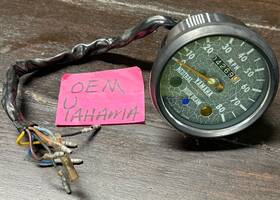 Yamaha 437-83510-30-00 Oem Dt 100 125 1974-1976 M.p.h Speedometer 437-83510-31 Works 1975