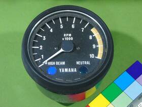 447-83540-02 Yamaha 1974 Tx650 1975 Xs650 Tachometer Works Tach Gauge 74 75 Housing Bucket