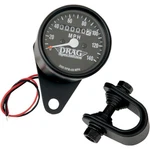 Drag Specialties 21-6805BDS1 Mini Mechanical Speedometer 2:1 Ratio With Bla.... Fixed Price $84.75.