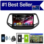 Jeep Compass 2017+ Gps Apple Carplay Android Auto Cam Odb Dab+ Tpms Dvr. Fixed Price $396.47.