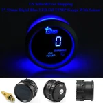 Us 2" 52MM Digtal Blue Led Oil Temperature Gauge With Sensor Car Renovation. Fixed Price $19.99.