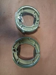 1974 Yamaha Enduro Front And Rear Brake Shoes Kit New. Fixed Price $20.00.