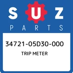 34721-05D30-000 Suzuki Trip Meter 3472105D30000, New Genuine Oem Part. Fixed Price $147.84.