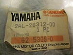 Yamaha Nos Throttle Cable # 2AL-26312-00-00. Fixed Price $21.82.