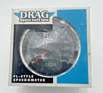 Drag Specialties 2210-0104 Electronic Speedometer, Black Face. Fixed Price $187.76.