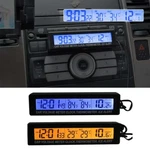 Car 3-IN-1 Digital Lcd Display Clock Voltmeter Thermometer Voltage Temperature. Fixed Price $15.14.