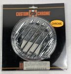 Custom Chrome Knurled Speedometer Grill Fl Style 37-327. Fixed Price $8.66.