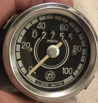 Bultaco Sherpa Alpina Speedometer Assy 0- 100 Mph Vdo Avis. Fixed Price $175.00.