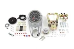V-twin Chrome Three For Light Dash Panel Kit With 2:1 Ratio Speedometer. Fixed Price $224.99.