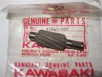 Kawasaki S1 S2 KH250 A1 A7 KZ250 KZ400 KZ440 Speedometer Pinion Nos 41060-007. Fixed Price $7.00.