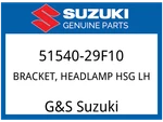 Suzuki Oem Part 51540-29F10 Bracket Headlamp Housing. Fixed Price $58.12.