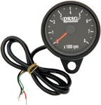Drag Specialties Mini Electronic Tachometer 2.4 Inch Black Led Backlit Face. Fixed Price $182.27.