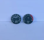 Yamaha Enduro RT2, RT3 360 Tachometer And Speedometer Plate, Nos After Market. Fixed Price $75.00.