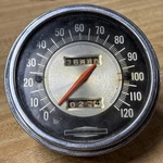 Harley-davidson Stewart Warner 819833 Speedometer Oem 67004-68 Tested. Fixed Price $499.00.