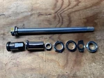 New 1967-1972 Harley Davidson Fl Fx Shovelhead Chrome Rear Axle Kit. Fixed Price $159.99.