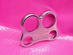 Arlen Ness Dual 1-7/8 Mini Tach Speedo Gauge Mount 1.25" T-bar Clamp 06-022. Fixed Price $75.99.