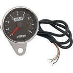 Drag Specialties 2211-0031 Black 2.4" Mini Electronic Tachometer 2:1 Ratio. Fixed Price $216.19.