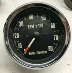 Harley-davidson Tachometer Chrome Trim 1-2 Ratio 92051-70 Sportster. Fixed Price $22.49.