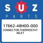 17662-48H00-000 Suzuki Connector,thermostat Inlet 1766248H00000, New Genuine Oem. Fixed Price $28.71.