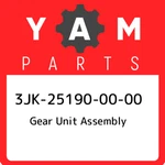 3JK-25190-00-00 Yamaha Gear Unit Assembly 3JK251900000, New Genuine Oem Part. Fixed Price $147.10.