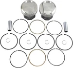 Wiseco Pistons .005" Over 3.503" 10.0:1 #K1675 Harley Davidson. Fixed Price $402.99.