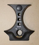 1973-78 Kawasaki Triples Original Meter Case Center Cover P/n 25023-009. Fixed Price $32.50.