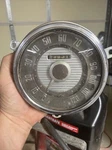 1952 Desoto Deluxe Custom 6V Speedometer Gauge 99631 Miles. Fixed Price $125.00.