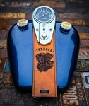 Fl Panhead 3 Light Dash Leather Gas Tank Custom Panel Harley Davidson V-twin. Fixed Price $115.00.