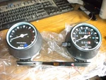 Nos Harley Davidson Gauges Speedometer Tachometer Km/h Kmh Fxr. Fixed Price $109.95.