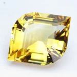6.61CTS Elegant Natural Citrine 16X12X7.5MM Fancy Cut Brazil Gemstone Ref-vdo. Fixed Price $69.99.
