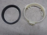 Harley '02 Fxstdi Speedometer Seal & Bracket, 67223-00, 68894-00, Used #4836. Fixed Price $20.00.