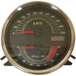 Drag Specialties 220 Km/h Electric Speedometer/tachometer Harley Fxst-flst-flhr. Fixed Price $436.67.