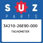 34210-26E90-000 Suzuki Tachometer 3421026E90000, New Genuine Oem Part. Fixed Price $551.30.