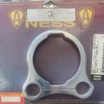 Arlen Ness Chrome Single Gauge Mount Bars With 3 1/2 Centers. Fixed Price $95.00.