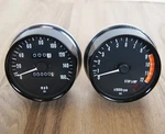 1974-75 Kawasaki Z1A Gauge Instrument Cluster Speedometer Tachometer Clocks. Fixed Price $947.95.
