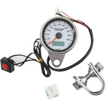 Drag Specialties 2.37" Mini Speedo Wht Km/h 2210-0327. Fixed Price $130.93.