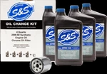 S&s Cycle 153965 Oil Change Kit For Harley Evo / Xl Sportster. Fixed Price $86.95.