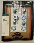 Harley Davidson Chrome Windshield Docking Hardware Kit 57280-06. Fixed Price $23.75.