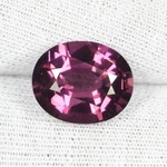 6.83 Ct Hi Lustrous Purple Pink Red Natural Rhodolite Garnet See Vdo 4546 4M. Fixed Price $363.70.