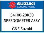 Suzuki Oem Part 34100-20K30 Speedometer Assy. Fixed Price $632.65.
