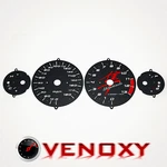 Suzuki Gsx 1300 Hayabusa 2001-2007 Mph Aftermarket Black Gauge Faces. Fixed Price $44.99.