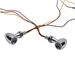 Mini Chrome Led Turn Signal Light For Harley M8 Touring Road Glide Fltr Flhr. Fixed Price $9.95.