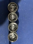 Harley Davidson Gauge Set 4. 2 Oil, Air, Fuel, Volt. With Mounting Brackets. Fixed Price $125.00.