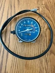 Vintage Nippon Seiki Blue Face 90 Mph Speedometer And Cable - Honda. Fixed Price $49.95.