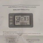 LCD-P3H E-bike Display Panel DC24V/36V/48V/60V Speedometer Odometer Black. Fixed Price $36.33.