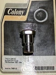 7401-2 Colony Tachometer Drive Blockoff Plug Chrome 1971-1984 Xl Sportster Nos. Fixed Price $14.00.