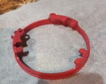 Harley-davidson Road King Gauge Clamp Back Mount Bracket. Fixed Price $15.00.