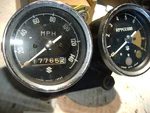 1968 Suzuki T500 Titan Speedo Tach Meters Cluster Oem 18KMI Tested Glass&metal. Fixed Price $299.99.