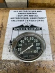 Re-pop Police Special Speedometer For Harley Davidson Panhead Shovelhead Fl. Fixed Price $54.99.