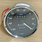 Vintage Smiths Reverse Rotation Speedometer 4" Gauge - 180 Mph Cobra Uk Made. Fixed Price $210.00.